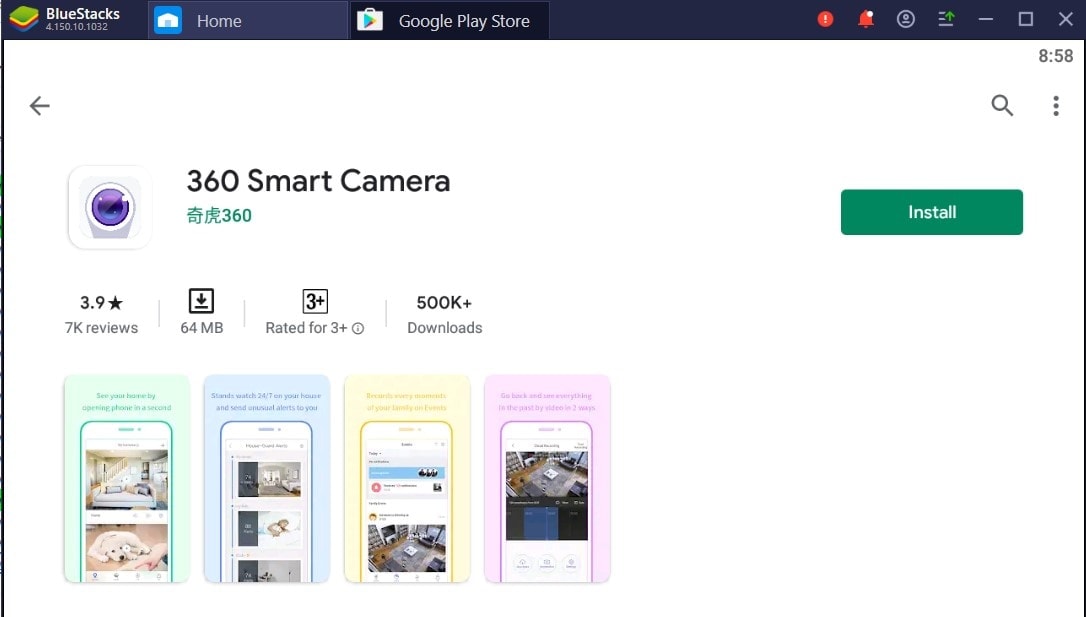 Free Download 360 Smart Camera For PC – (Windows 7, 8, 10, Mac) 360 Smart Camera For Mac