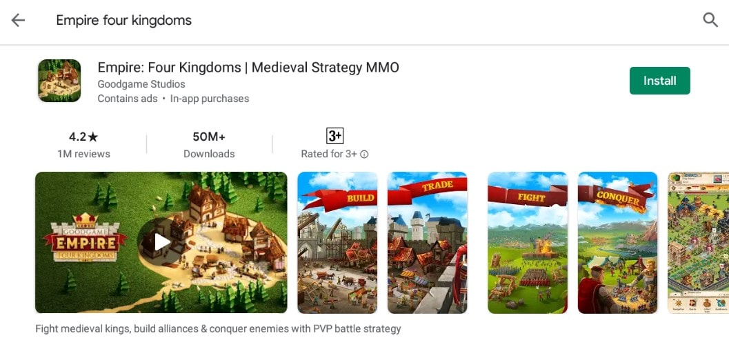 Empire Four Kingdoms For PC-How To Download And Play On PC Empire four kingdoms