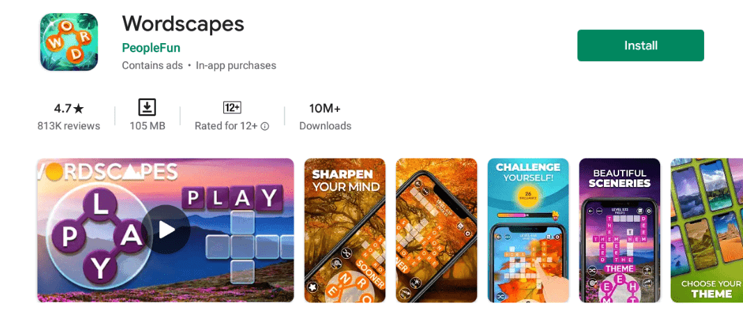 Wordscapes For PC – Free Download On Windows 7, 8, 10 and Mac Wordscapes For Mac