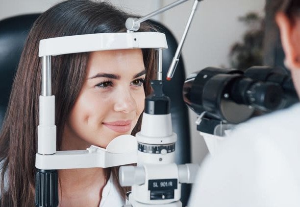 How do I protect my eyes while looking at a computer screen? Consult with a doctor for an eye exam