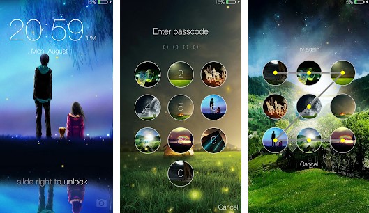 5 Best Screen Locker Apps for Android in 2020 Fireflies Lockscreen for android 2020
